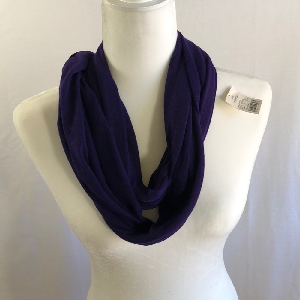 Purple scarf